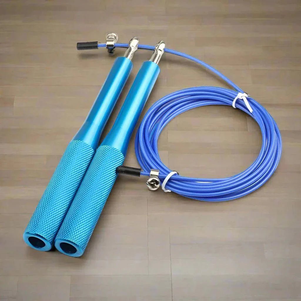 Corde à Sauter - JumpRopeCrossfit™ - Bleu - My Shape Club