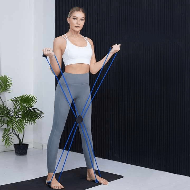 Bande de Résistance - HomeStretch™ - Bleu - My Shape Club