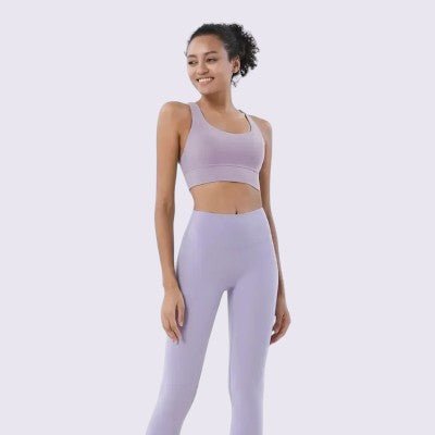 Combinaison Sport Femme - WomenFitnessSet™ - Lavande - My Shape Club