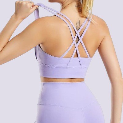 Combinaison Sport Femme - WomenFitnessSet™ - Lavande - My Shape Club