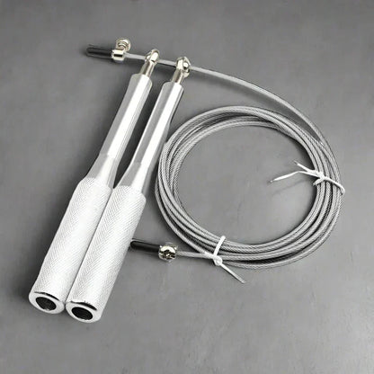 Corde à Sauter - JumpRopeCrossfit™ - Argent - My Shape Club