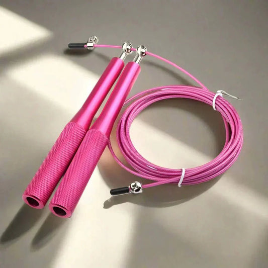Corde à Sauter - JumpRopeCrossfit™ - Rose - My Shape Club